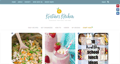 Desktop Screenshot of kristineskitchenblog.com